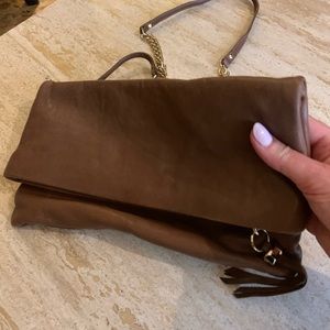 Stella & Dot leather crossbody bag